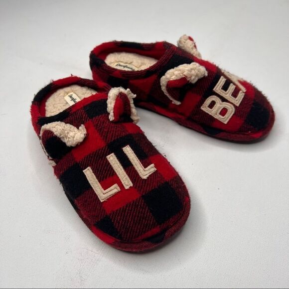 Dearfoams LiL Bear Kids Slippers 2-3 - Picture 2 of 7